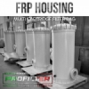 d d seawater frp housing multi cartridge filter bag  medium